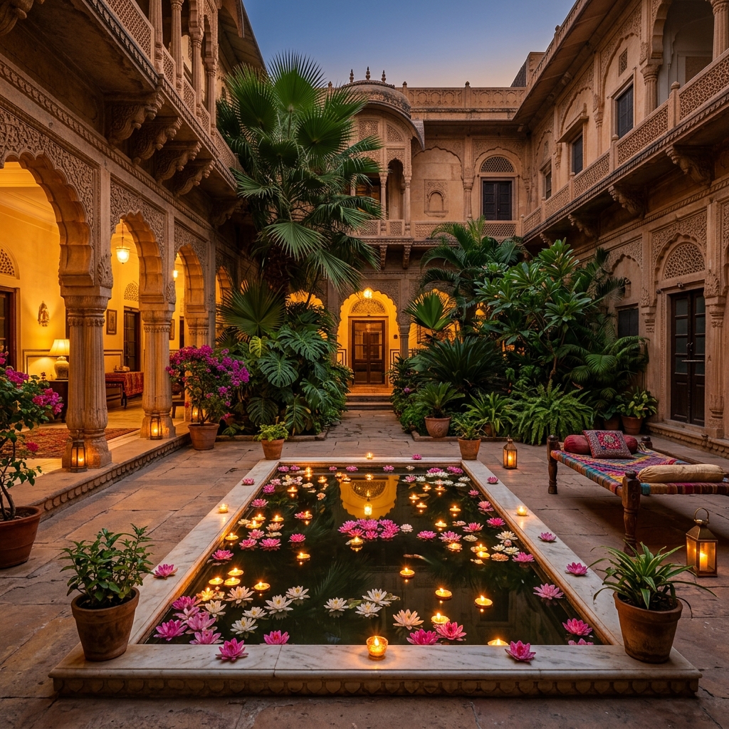 Ananda Sangam Serene Courtyard